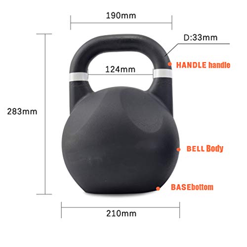 novi Kettlebells de competición de Fitness, Kettlebells para el hogar, gimnasios para el hogar, Kettlebells para Deportes Pesados, Equipos de Entrenamiento de Fuerza y ​​Levantamiento de Pesas