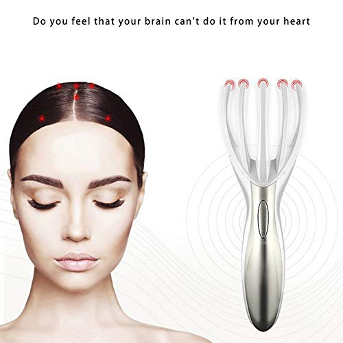 NSH Five Fingers Head Massager Five-Jaw Head Relax Scalp Neck Plastic Plastic Scalp Massager Five Finger Claw Octopus Head Care Device