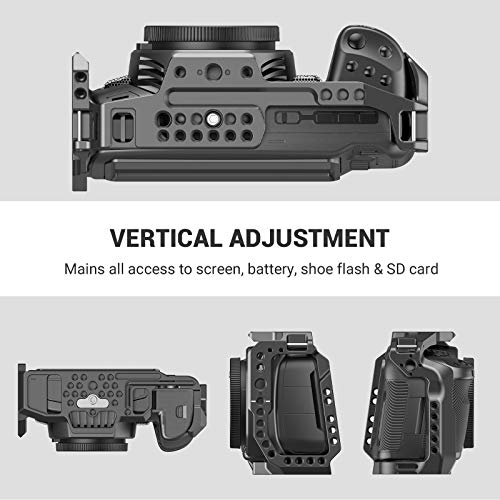 (Nueva Versión) SMALLRIG BMPCC 4K, 6K Cage Jaula Compatible con Blackmagic Pocket Cinema Camera 4K,6K - 2203B