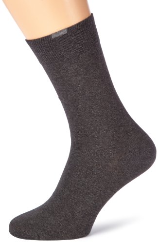 Nur Der - Calcetines opacas para hombre, pack de 3, talla 43-46, color gris