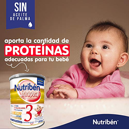 Nutribén 8430094308249 Innova 3 Leche - 800 gr