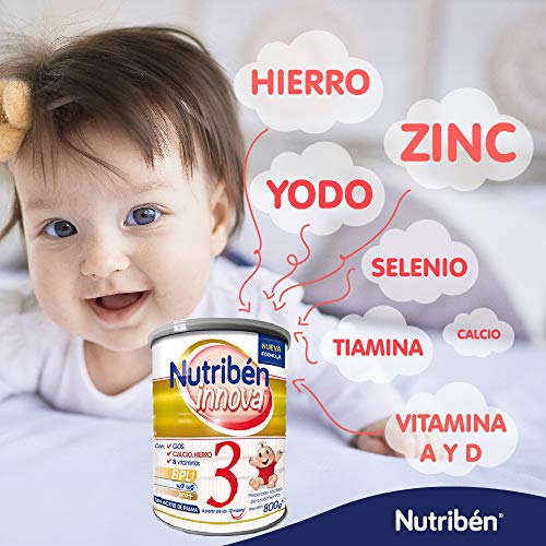 Nutribén 8430094308249 Innova 3 Leche - 800 gr