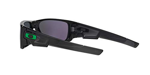 Oakley - Gafas de sol Rectangulares Crankshaft para hombre, Black Ink