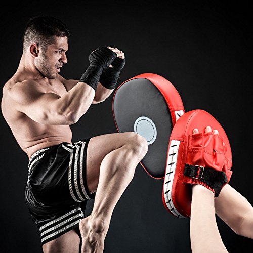 Objetivo de boxeo, Guantes de boxeo, almohadillas de boxeo, protectores de artes marciales para patadas para adultos