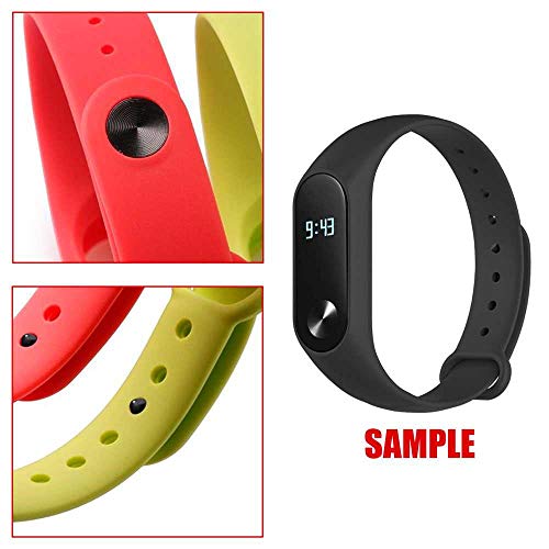 OcioDual Recambio Reemplazo de Bracalete Cinta Correa Pulsera para Pulsera Inteligente Xiaomi Mi Band 2 Negro Smartwatch