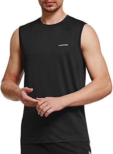 Ogeenier Camiseta Tirantes Hombre Deportiva Camiseta sin Manga Running Deporte Baloncesto Top