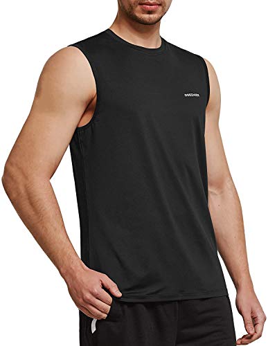 Ogeenier Camiseta Tirantes Hombre Deportiva Camiseta sin Manga Running Deporte Baloncesto Top