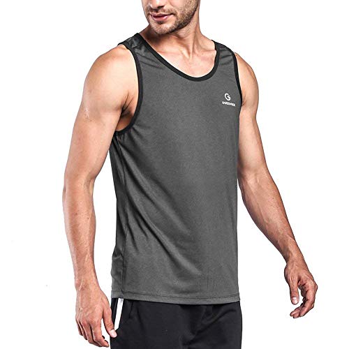 Ogeenier Hombre Deporte Camiseta sin Mangas de Secado Rápido para Running Fitness Ejercicio