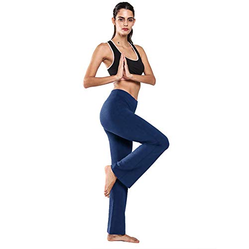 Ogeenier Pantalones de Yoga de Mujer Pantalón de Pilates de Cintura Alta Yoga Gimnasio Running Training