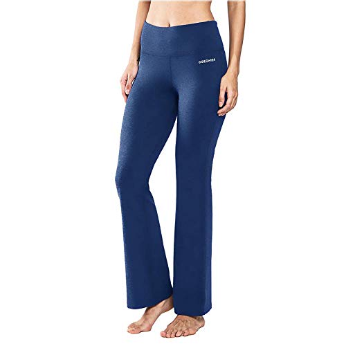 Ogeenier Pantalones de Yoga de Mujer Pantalón de Pilates de Cintura Alta Yoga Gimnasio Running Training