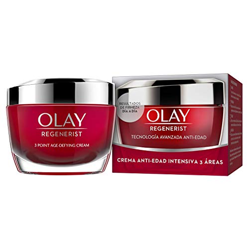 Olay Regenerist 3 Áreas Hidratante Anti-Edad Reafirmante 50 ml, da Firmeza y Reduce el Aspecto de las Arrugas