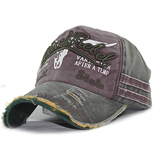 Old Bull Head Gorra de béisbol Sombrero Completo Lavado Visera deshilachada Nuevas Gorras de béisbol para Hombres y Mujeres