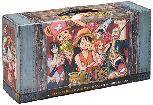One Piece Box Set 3: Thriller Bark to New World, Volumes 47-70