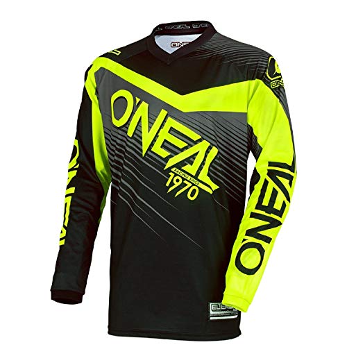 Oneal Element - Maillot Manga Larga Hombre - Racewear Amarillo/Negro Talla XL 2018