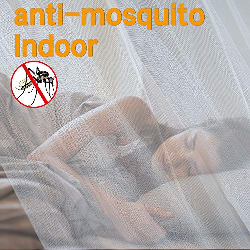 opamoo Mosquitera Grande Mosquitera Paper24 Redes antimosquitos para Cama Doble Mosca Red mosquitera, Color Blanco (190 x 220 x 210 cm)