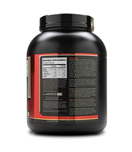 Optimum Nutrition ON Gold Standard 100% Whey Proteína en Polvo Suplementos Deportivos, Glutamina y Aminoacidos, BCAA, Galletas y Crema, 68 porciones, 2.27 kg, Embalaje puede variar