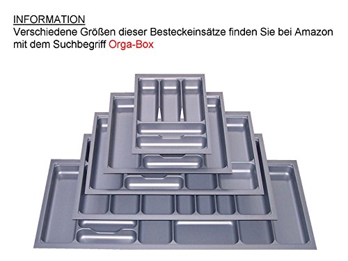 Orga-Box® Cubertero 517 x 474 mm de Blum Tandembox + SO-Tech® Modernbox