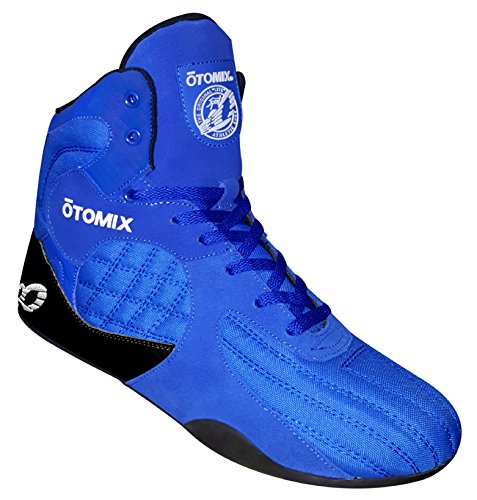 Otomix Stingray Escape Bodybuilding - Zapatillas de boxeo para hombre, Multi (Azul Royal), 45 EU