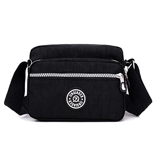 Outreo Bolsos de Mujer Bolso Bandolera Ligero Bolsas de Deporte Impermeable Moda Bolsos Casual Pequeña para Escuela Bolsas de Viaje