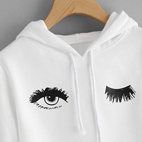 Overdose Sudadera con Costura De Rayas Sexy Manga Larga para Mujer Mejor Venta Sudadera Corta Tops Blusa SeñOra Tapa De OtoñO