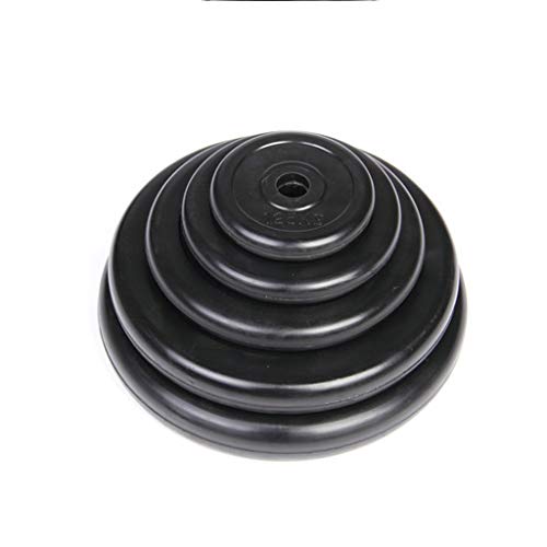 Ownlife Las Placas de Peso - un par de fundición de Hierro de 25 mm Peso Discos Agujero fraccional Peso Placas Barbells por un Entrenamiento de la Fuerza con Barra Plate (tamaño : 2.5KG*2)