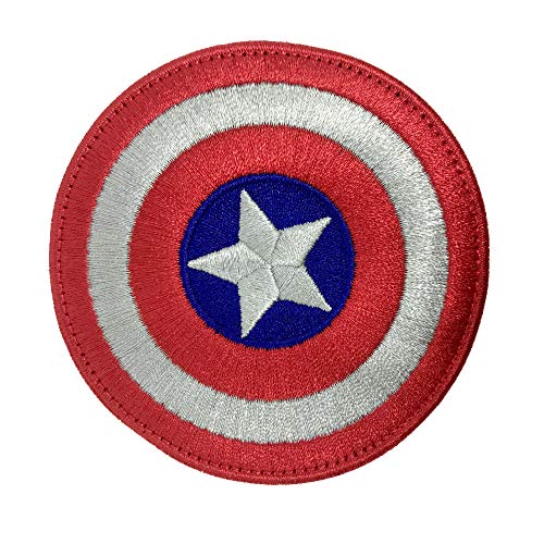 OYSTERBOY Capitán América Shield - Parche táctico para decoración de Hook y Loop