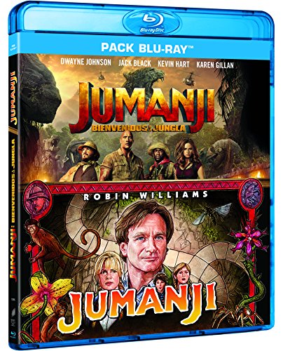 Pack: Jumanji (1995) + Jumanji: Bienvenidos A La Jungla [Blu-ray]
