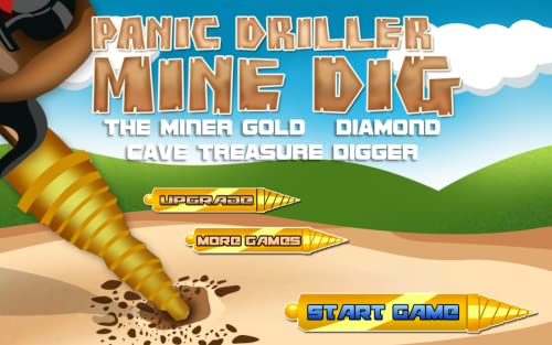 Panic Driller Mine Dig : la minera de oro y diamante cueva digger tesoro - edición gratuita