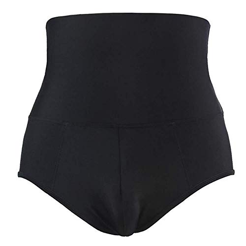 Pantalones Boxer adelgaza la aptitud de la gimnasia de los hombres adelgaza Fajas Faja de cintura alta talladora del cuerpo de las bragas Butt Lifter Abdomen compresión de los hombres de ( Size : XL )