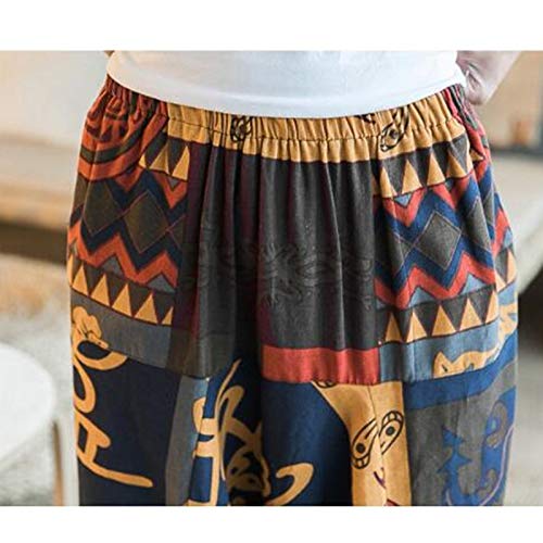 Pantalones de harén unisex en muchos colores individuales - para hombre Pantalones holgados Bloomers de playa dance casuales de gran tamaño Aladdin con estampado retro Pantalones de hombre
