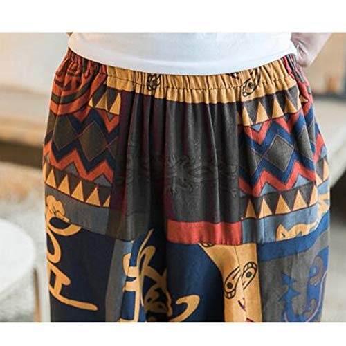 Pantalones de harén unisex en muchos colores individuales - para hombre Pantalones holgados Bloomers de playa dance casuales de gran tamaño Aladdin con estampado retro Pantalones de hombre