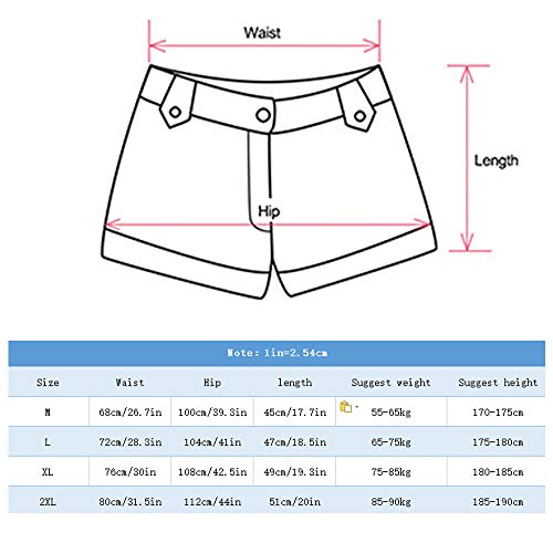 Pantalones Deportivos Cortos para Hombre 2 in 1, Morbuy Verano de Running Ciclismo Fitness Training Deportes Pants Transpirable Secado Rápido Shorts con Bolsillos (M,Gris Oscuro)