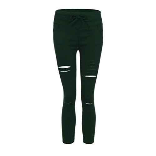 Pantalones Vaqueros Mujer Rotos Mallas Mujer Fitness Sexy Leggings Yoga Deportivos Polainas Chandal Push up Mujer Deportes