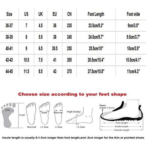 Pantuflas Casa Invierno Mujer Hombre Zapatillas de Algodón Cálido Zapatillas de Estar por Casa Zapatos Rayas Interior Confort Suave Pareja Adultos Yvelands(Rosado,42)