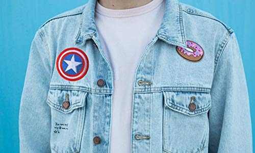 Parche de Capitán América escudo de los Vengadores