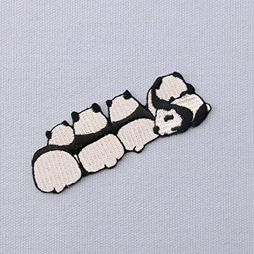 Parche termoadhesivo para la ropa, diseño de Lindo Panda