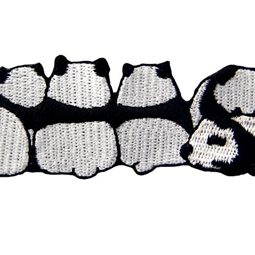 Parche termoadhesivo para la ropa, diseño de Lindo Panda