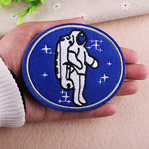 Patch Sticker Meetlight 8Pcs Parches Aeroespacial Termoadhesivos DIY Coser o Planchar en Los Parches Nasa Patch Apliques para Ropa Camiseta Sombrero Pantalon Bolsas