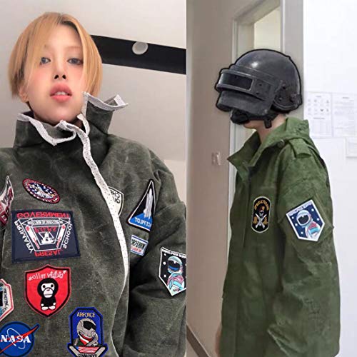 Patch Sticker Meetlight 8Pcs Parches Aeroespacial Termoadhesivos DIY Coser o Planchar en Los Parches Nasa Patch Apliques para Ropa Camiseta Sombrero Pantalon Bolsas