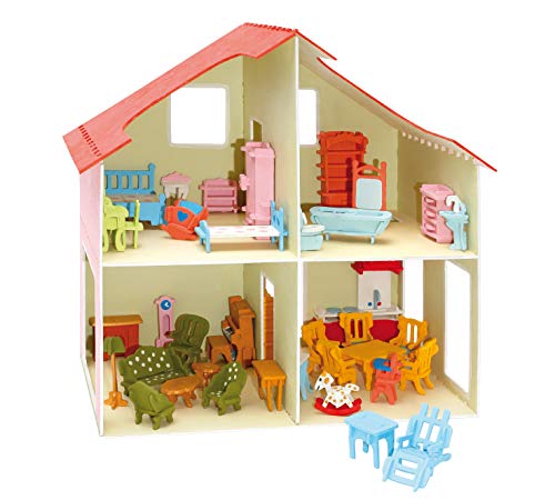 Pebaro 880 - Casa de muñecas con Muebles
