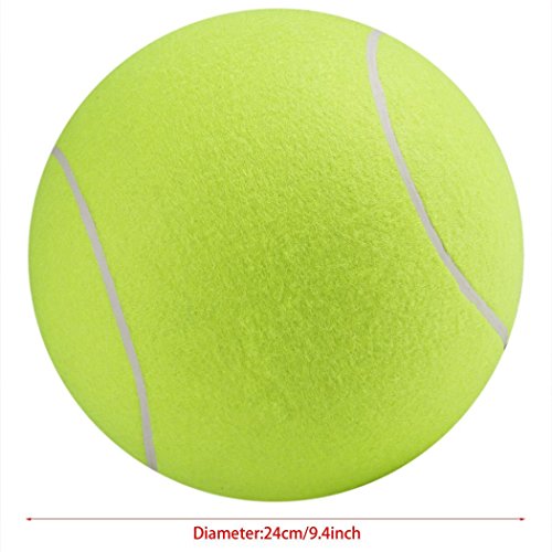 Pelota de tenis XXXL de Ardisle para mascotas, perros, cachorros (24 cm)