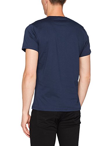 Pepe Jeans EGGO PM500465 Camiseta, Azul (Navy 595), Medium para Hombre