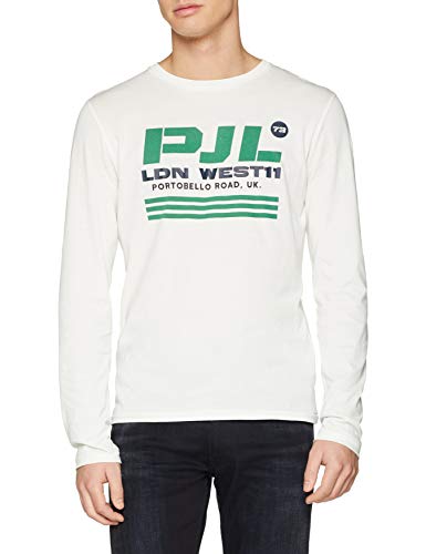 Pepe Jeans Joris Camiseta, (Off White 803), Large para Hombre