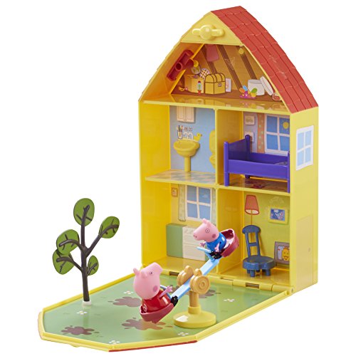 Peppa Pig 06156 - Maletín de Juego Casa y jardín de Peppa