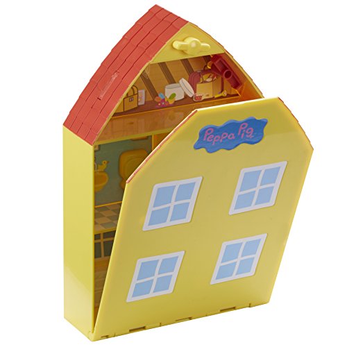 Peppa Pig 06156 - Maletín de Juego Casa y jardín de Peppa