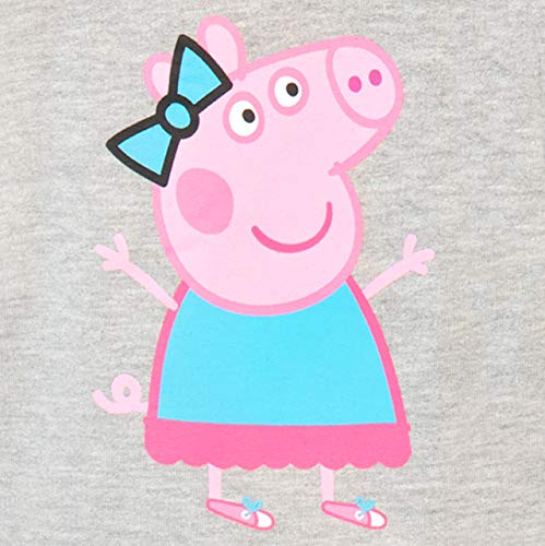 Peppa Pig Conjunto de Sudadera con Capucha y Leggings para Niñas Unicornio Multicolor 6-7 Años