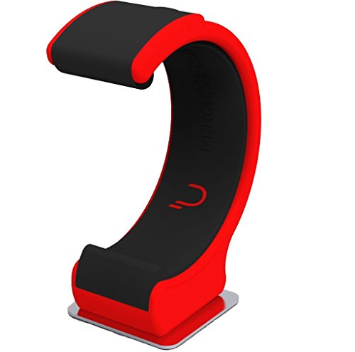 Perchmount Fit XL fijación magnética para Smartphone, Crossfit WOD, Base de Soporte Manos Libres, Compatible con Todos los Smartphones, Monte su Teléfono en Cualquier Lugar – Rojo