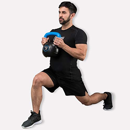 Pesa Rusa Fitness,Kettlebell Pesas Levantamiento Bola Entrenamiento Muscular Hombres Y Mujeres Inicio Gimnasio Fuerza Ejercicio Yoga Deportes(2-12 Kg)