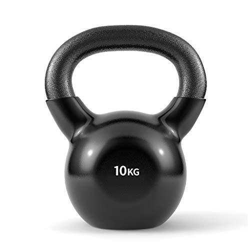 Pesas Kettlebell - 8 Tamaños Disponibles, 8.8-70.5 Libras - Recubierto para Proteger El Piso Y El Equipo, Reducción De Ruido - Pesas Libres, Núcleo, Entrenamiento con Pesas