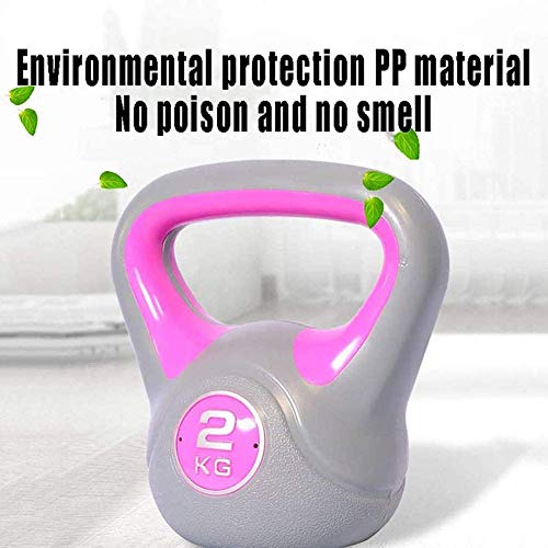 Pesas Rusas Fuerza Inicio Del Entrenamiento Del Ejercicio de Kettlebell Pe + Cemento Los Deportistas Gimnasio Equipo de Pesas Rusas Rusas (2 Kg - 20 Kg),4Kg